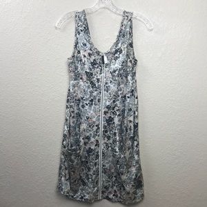 KENSIE Tank Dress w/ Pockets Zipper Front